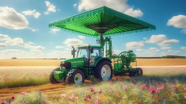 بهترین سایبان فن دار تراکتور برای محافظت از کشاورزان در گلستان